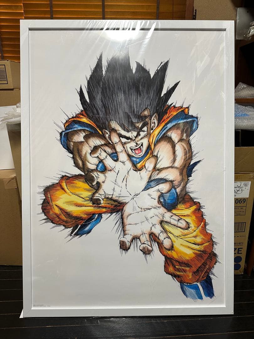 最終値下げ　鳥山明　エキシビジョン　ドラゴンボール　悟空　複製原画