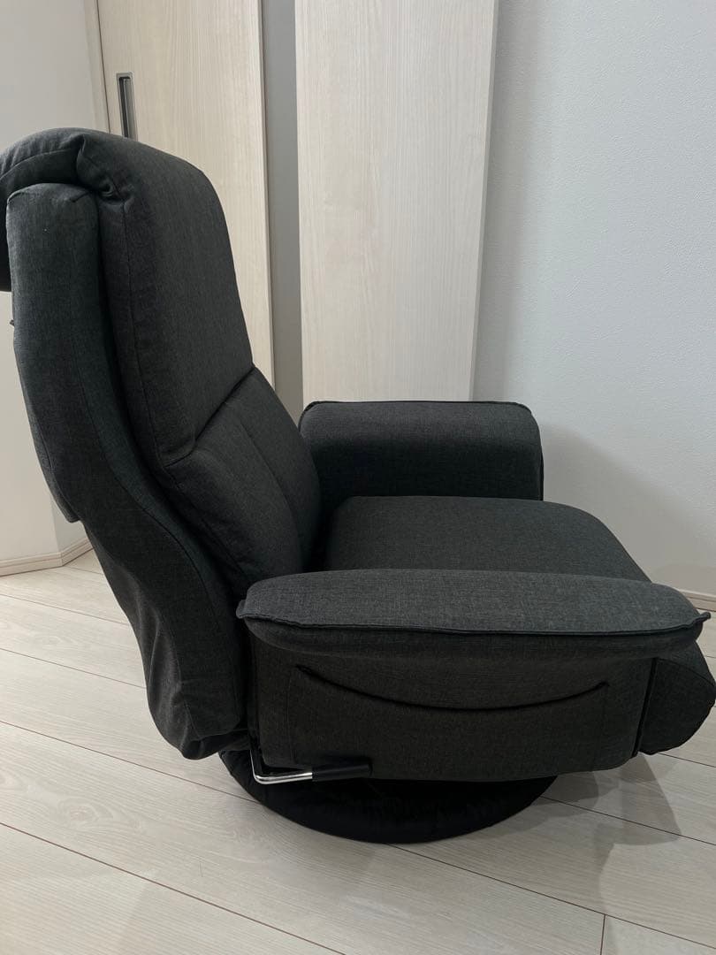 低反発ボリュームシート回転座椅子ポケットコイル リクライニング ローソファ