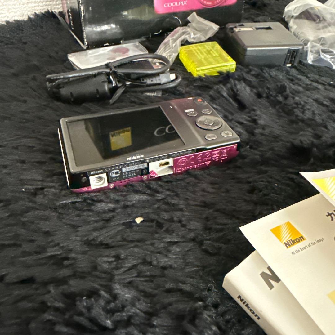 Nikon COOLPIX S3100 コンパクトデジタルカメラ　ピンク