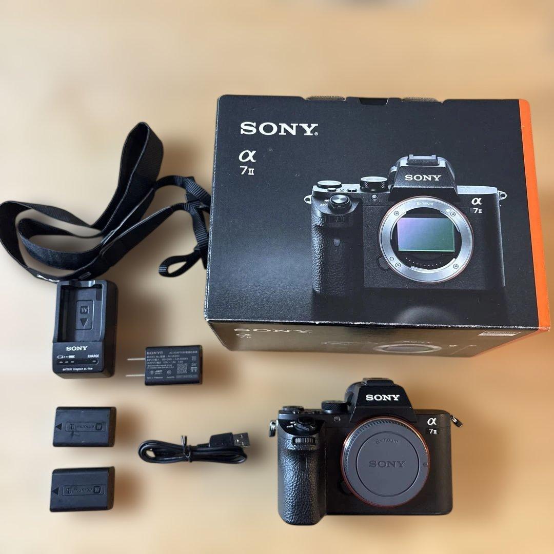 SONY α7 II ミラーレスカメラ 本体と付属品