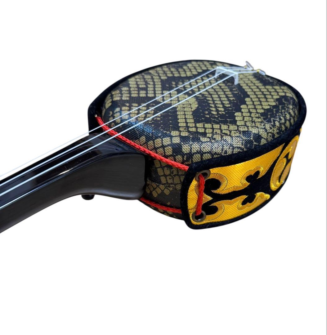 沖縄三線 人工皮 合皮 初心者おすすめ 沖縄 三線 民謡 和楽器