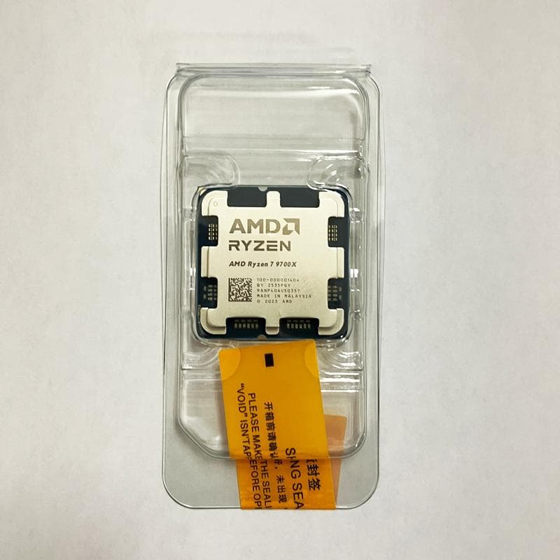 新品未開封 AMD Ryzen7 9700X 新品バルク品