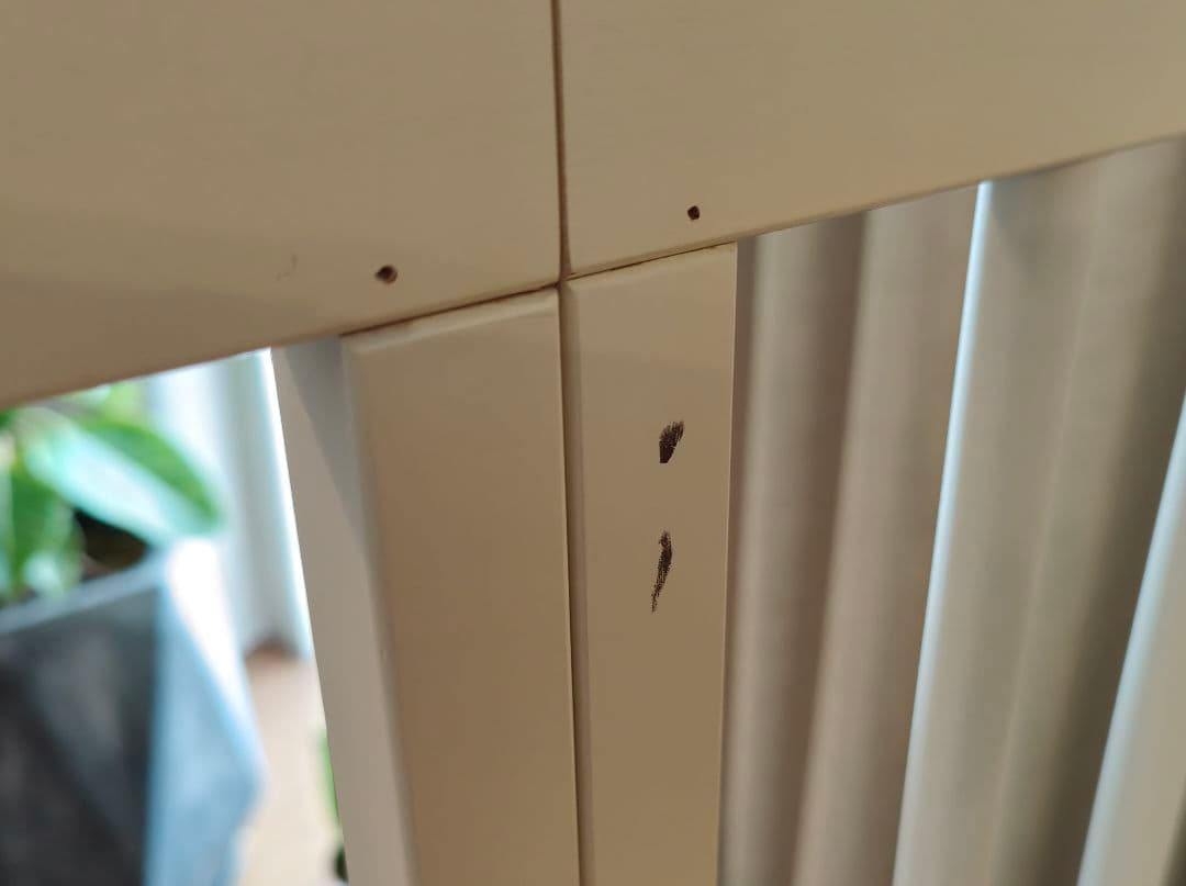 【みどり】ミニワンタッチハイベッド　プチ　ホワイト　石崎家具