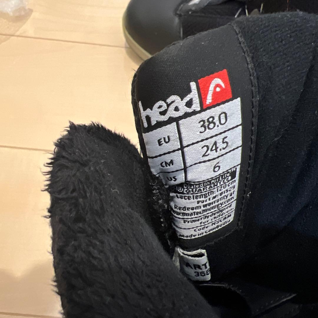 【即日発送】HEAD スノボブーツcomfort cuff BOA 24.5cm