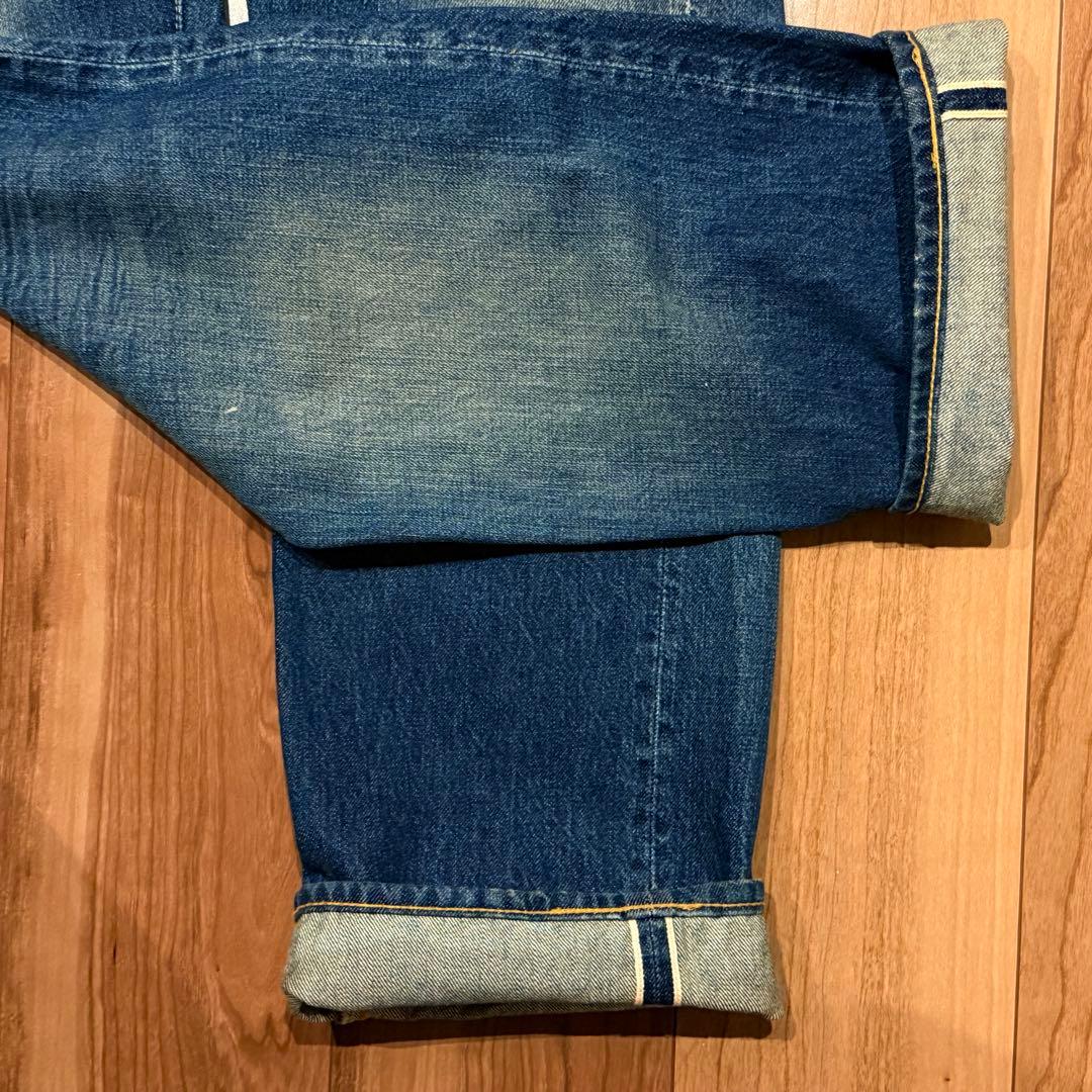 【雰囲気最高！】LEVI‘S 501XX LVC1947 W33鬼ヒゲ！ハチノス