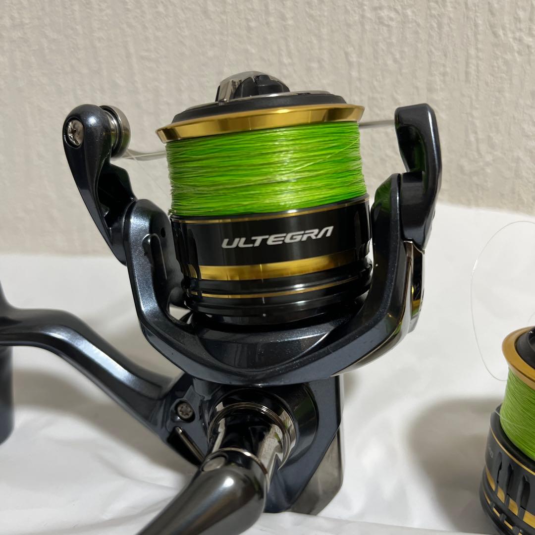 美品　SHIMANO ULTEGRA C2000SHG リール　替えスプール付き