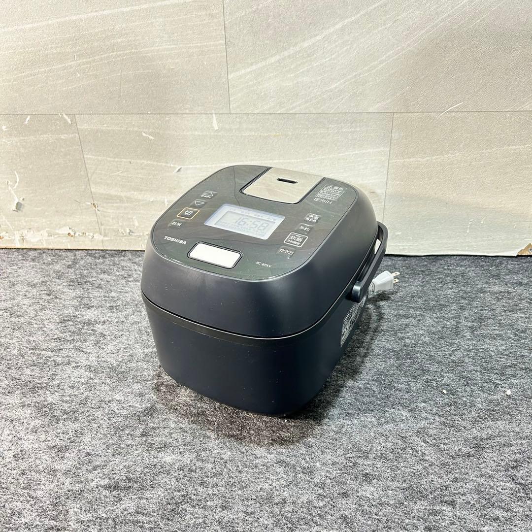 TOSHIBA 炊飯器 3.5合炊き RC-6PXV IH炊飯器 d5283