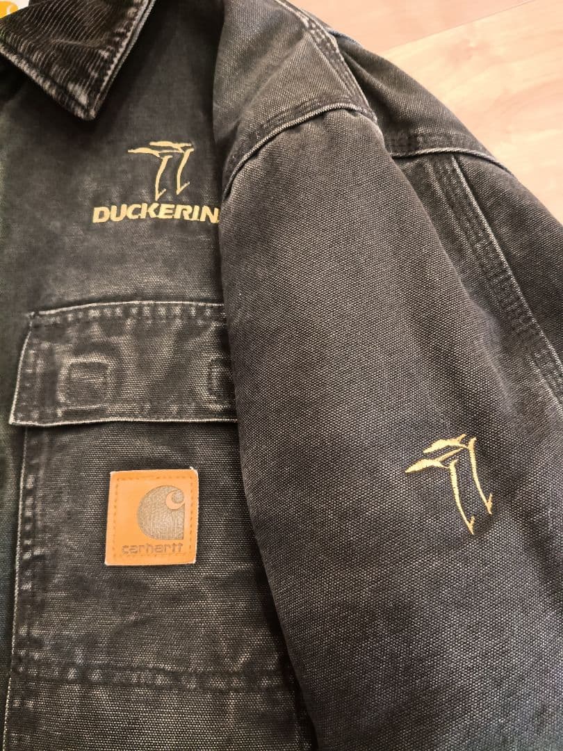 Carhartt　トラディショナルコート　企業ロゴ