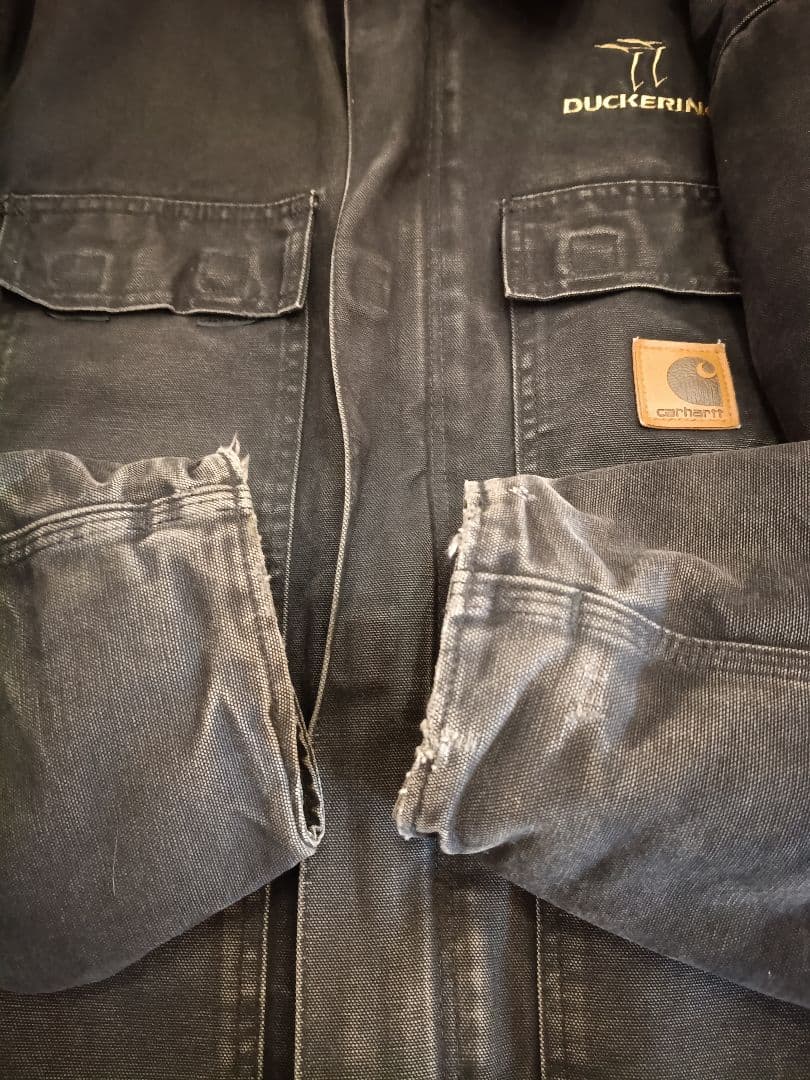 Carhartt　トラディショナルコート　企業ロゴ