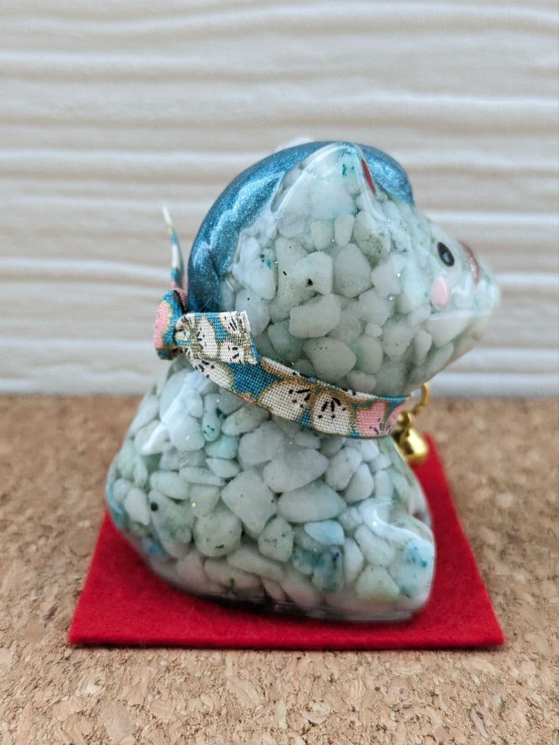 【ふーか】フェニックスストーンの干支おうまちゃん形オルゴナイト☆他２点