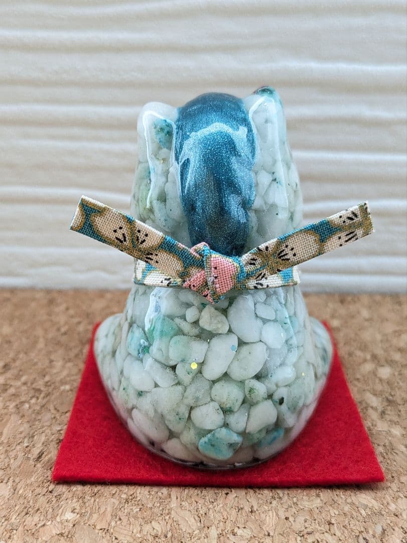 【ふーか】フェニックスストーンの干支おうまちゃん形オルゴナイト☆他２点