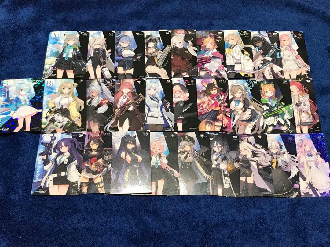 ブルーアーカイブ　カード　全28種