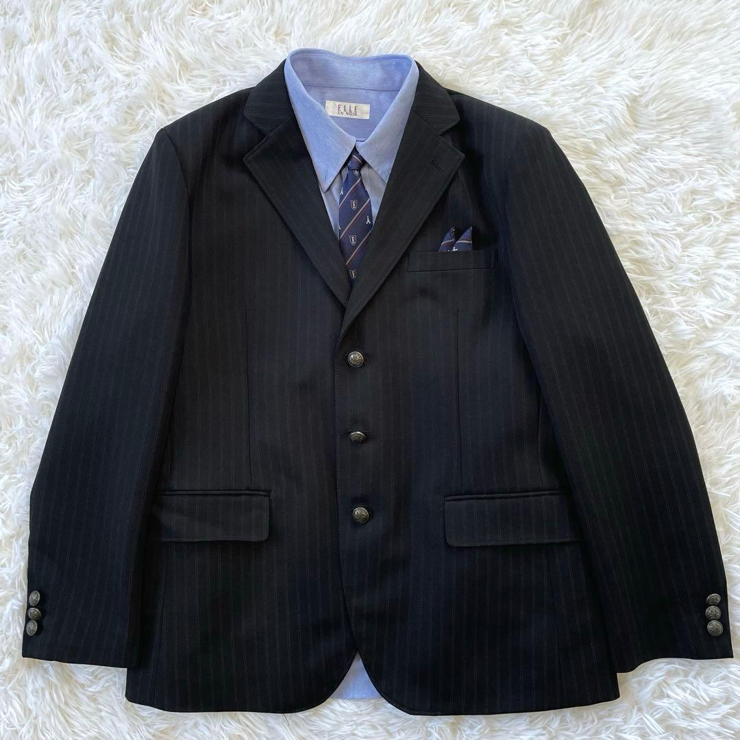 【美品】ELLE EN NOIR スーツ フォーマル 5点セット 160B