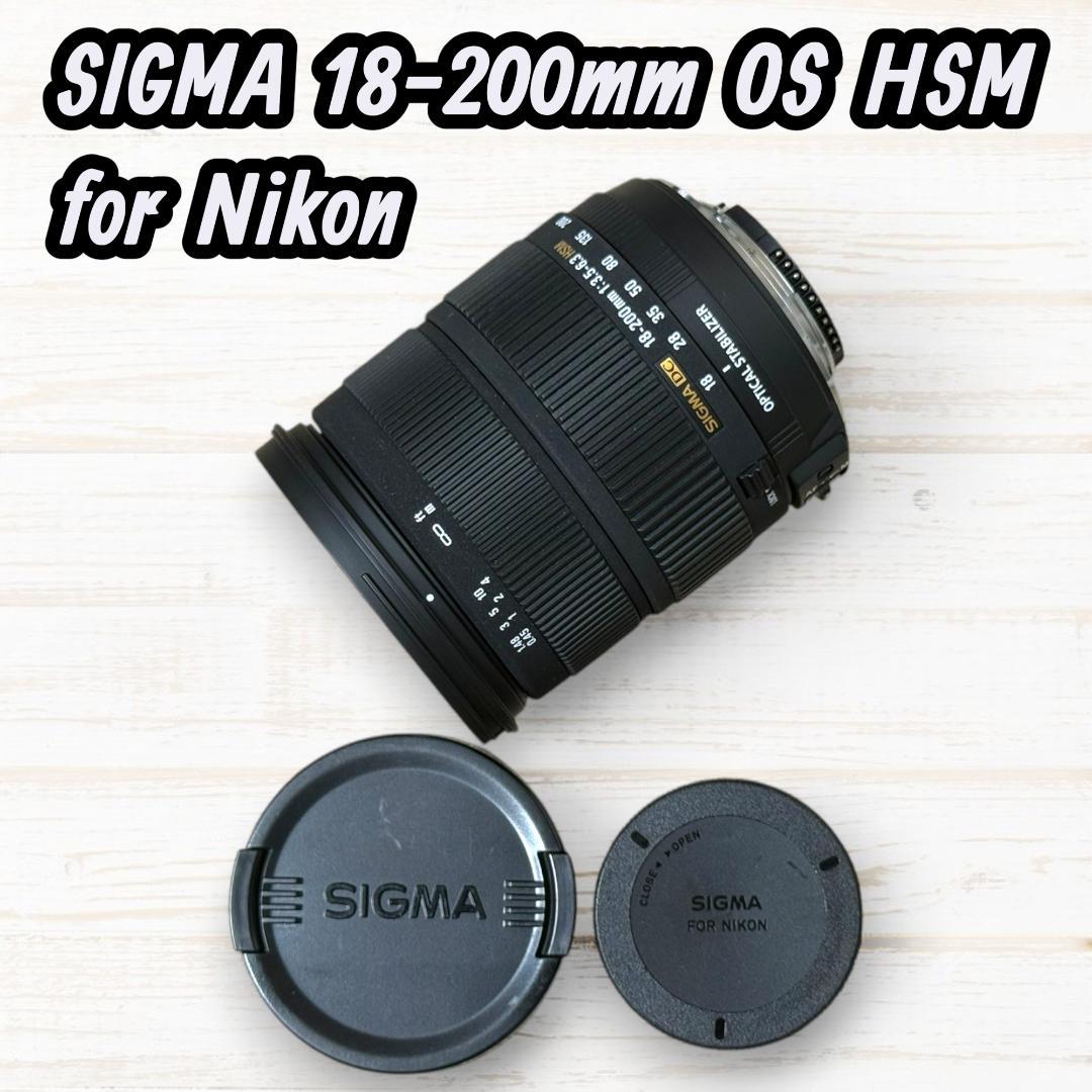 SIGMA ズームレンズ 18-200mm OS HSM Nikon用 #167
