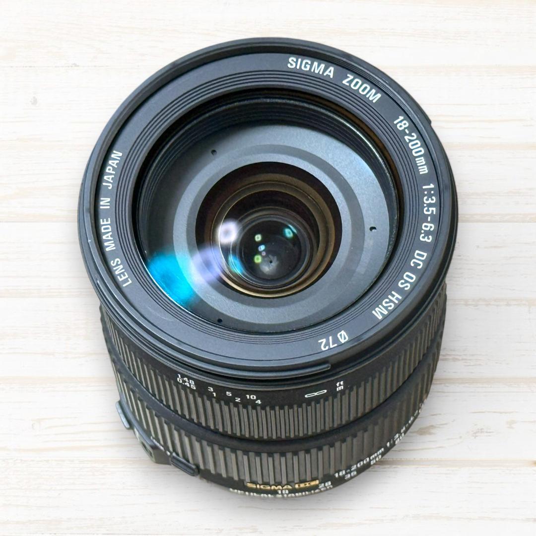 SIGMA ズームレンズ 18-200mm OS HSM Nikon用 #167