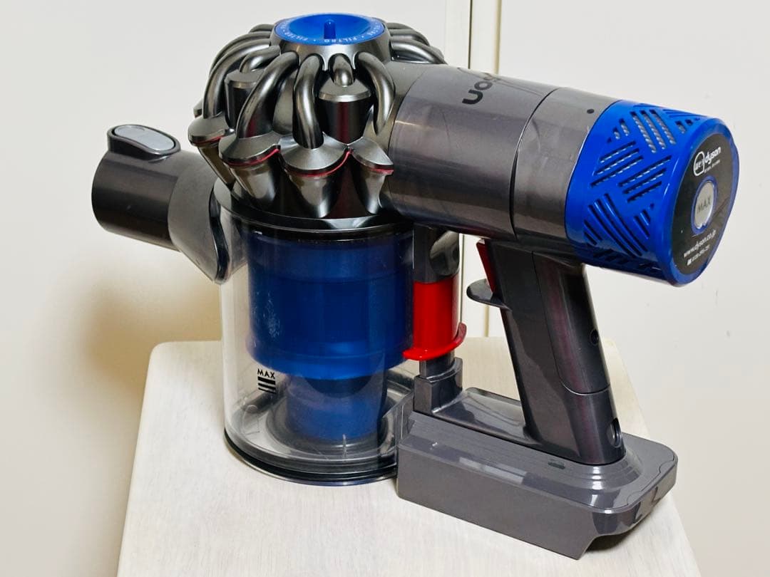 【完全分解洗浄品】ダイソン SV09 マキタ18Vバッテリー仕様 ノズル2個付