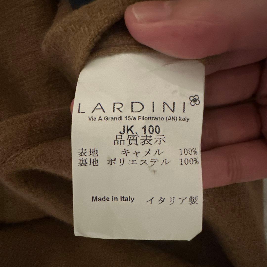 LARDINI ブラウン テーラードジャケット サイズ42