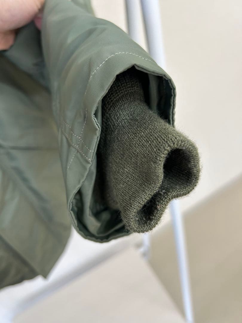 極美品 WILDTHINGS UNITEDCARR N-3B セージグリーン М