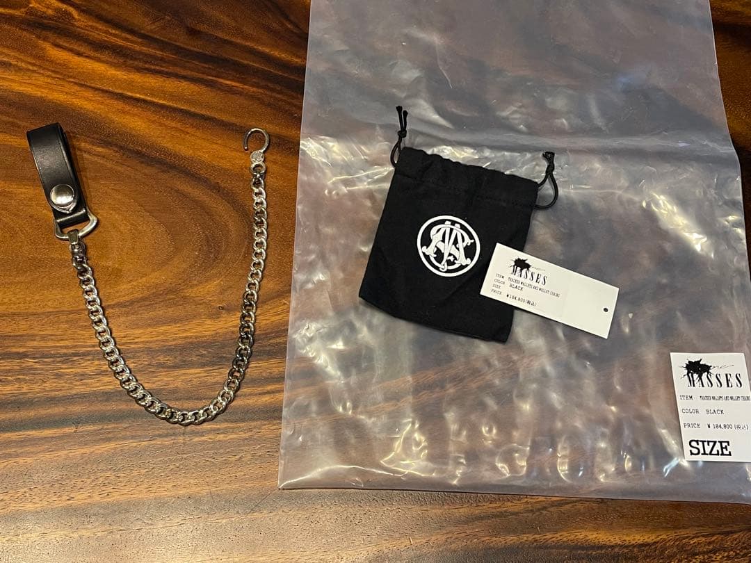 マシス　MASSES ウォレットチェーン　silver925