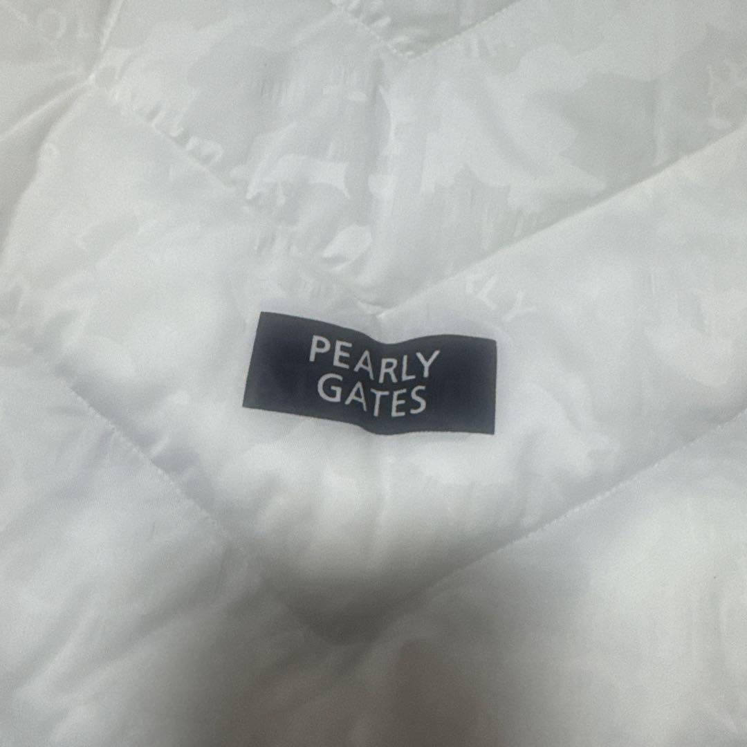 PEARLY GATES ホワイトキルティングジャケット