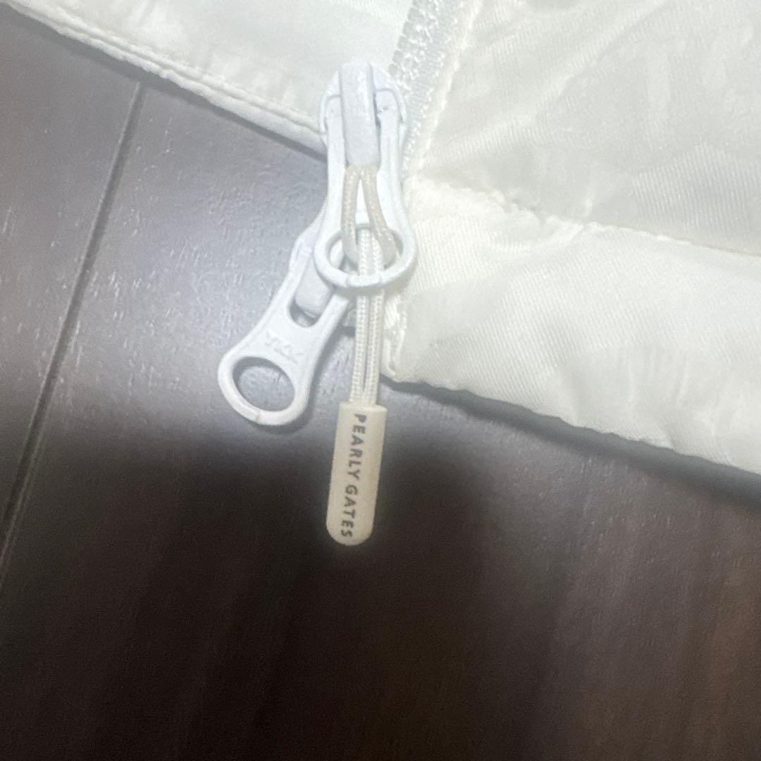 PEARLY GATES ホワイトキルティングジャケット