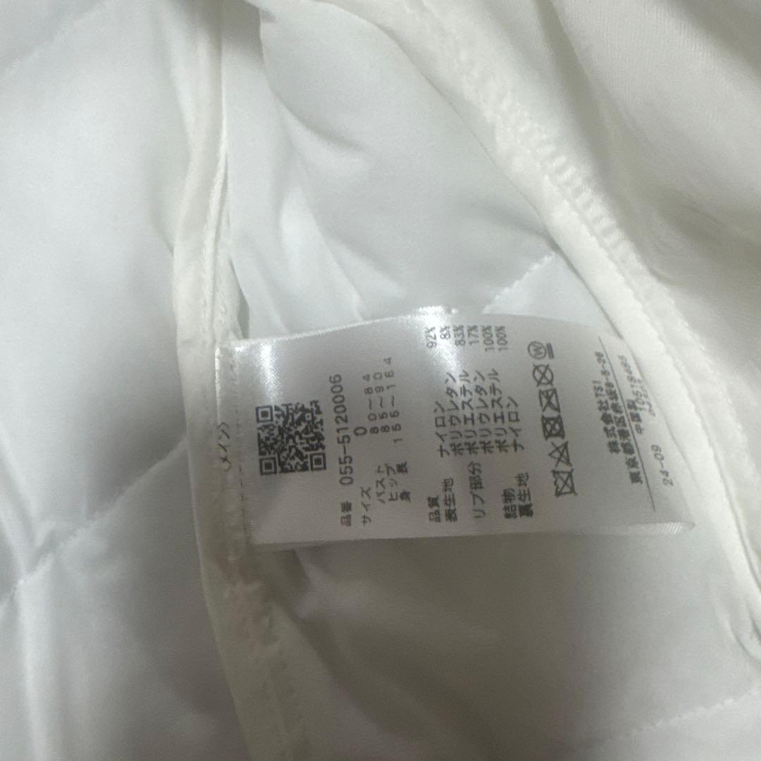 PEARLY GATES ホワイトキルティングジャケット