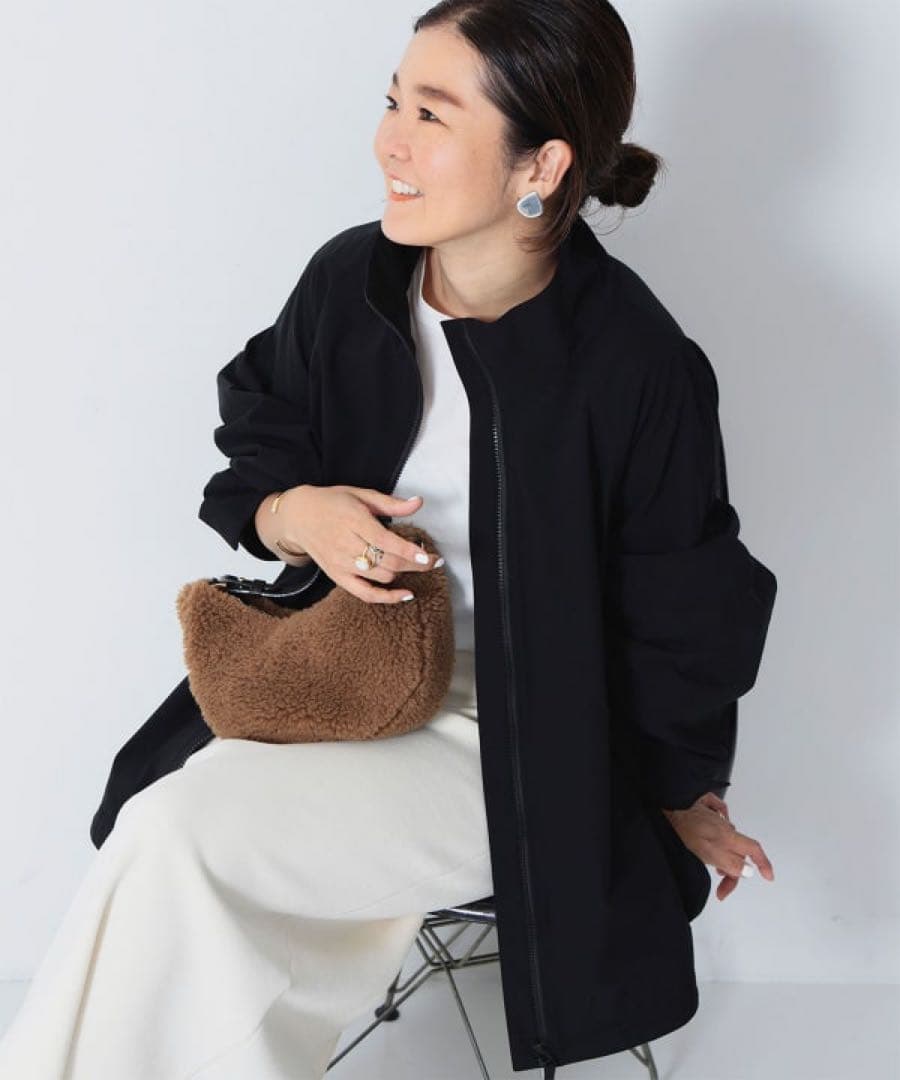 【美品】LEE × Demi-Luxe BEAMS オーバースタンドブルゾン.M