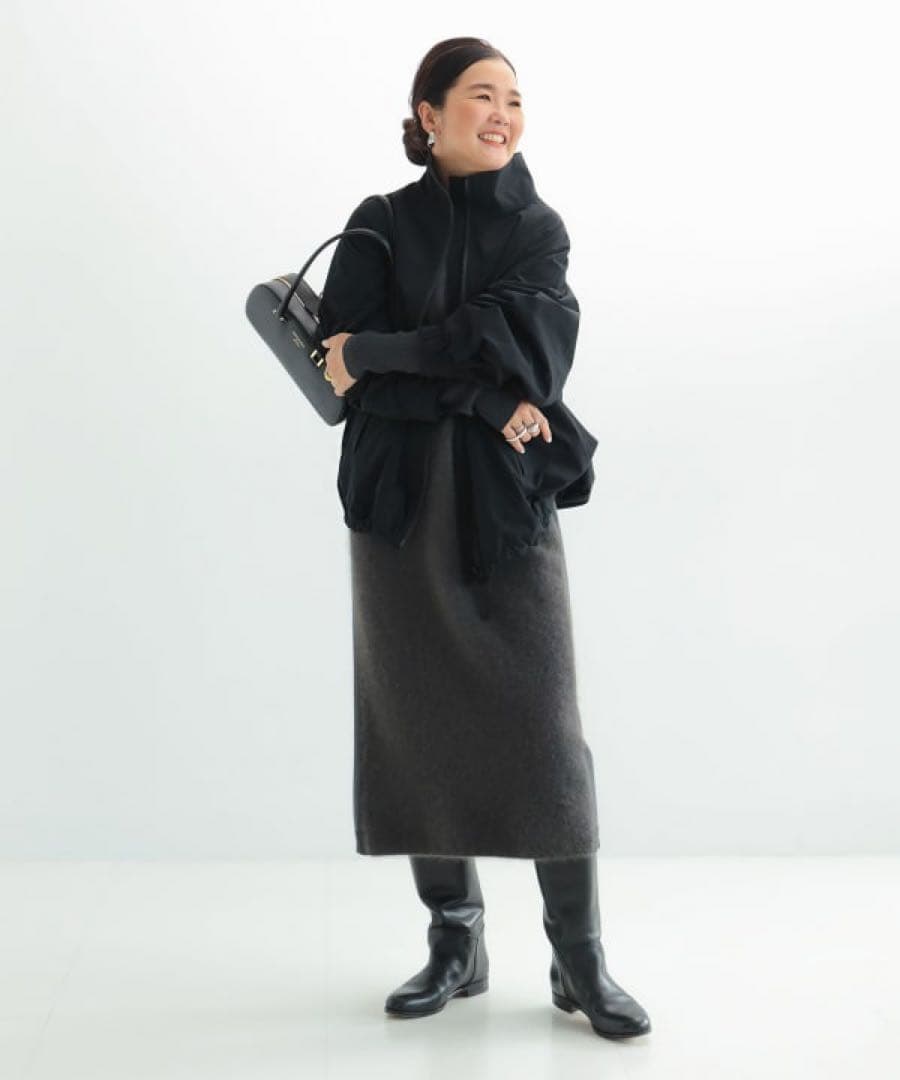 【美品】LEE × Demi-Luxe BEAMS オーバースタンドブルゾン.M