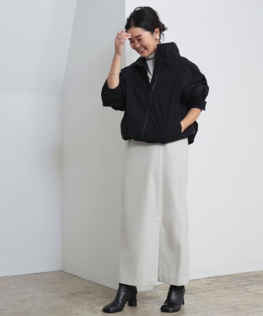 【美品】LEE × Demi-Luxe BEAMS オーバースタンドブルゾン.M