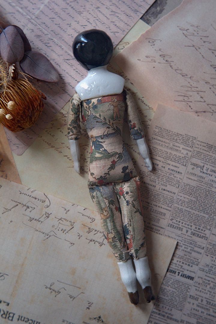 サ*）様 レア アンティーク チャイナヘッドドール ビスクドール ドイツドール