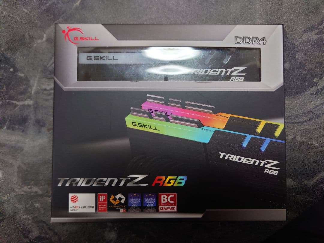 G.SKILL メモリテスト済み F4-3200C16D-16GTZR