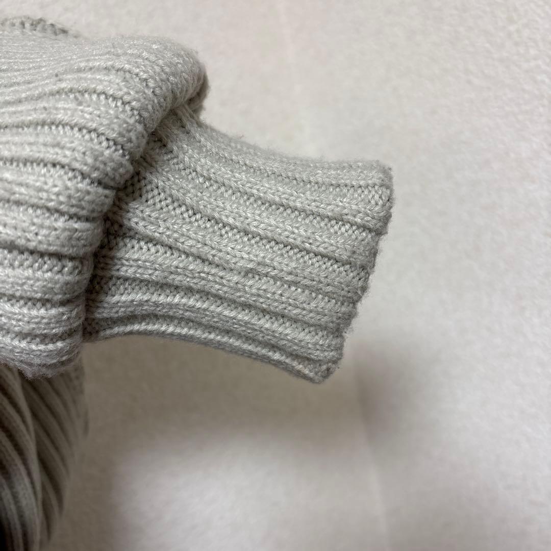 ラグアジェム laguagem CABLE KNIT FAUX FUR ブルゾン