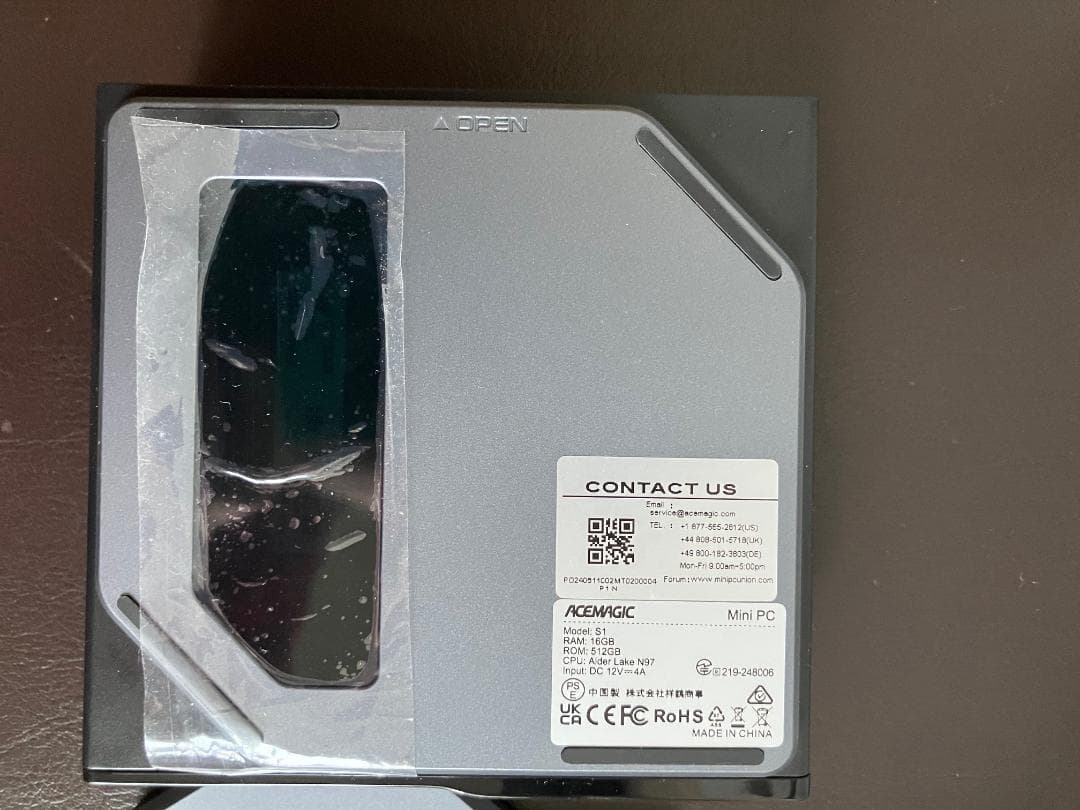 ACEMAGIC ミニPC N97 メモリ16G SSD512G