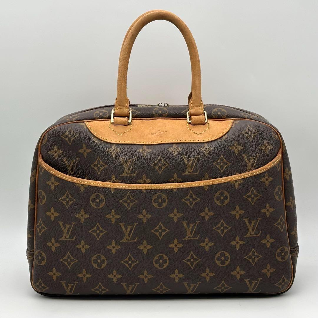 ルイヴィトン　モノグラム　ドーヴィル　ボストンバッグ　ハンドバッグ　バッグ