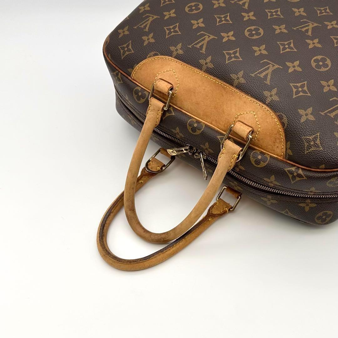 ルイヴィトン　モノグラム　ドーヴィル　ボストンバッグ　ハンドバッグ　バッグ