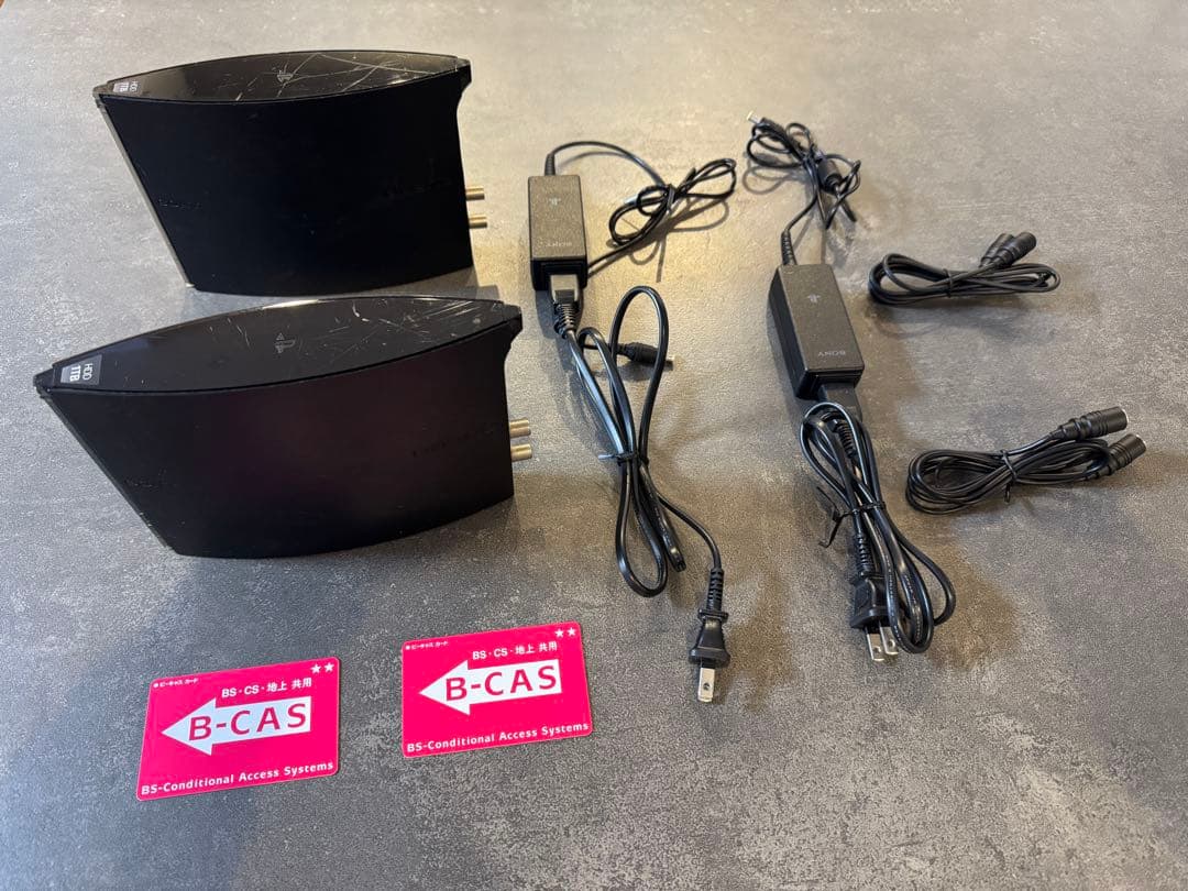 SONY　nasne CECH-ZNR2J 1TB ２つセット