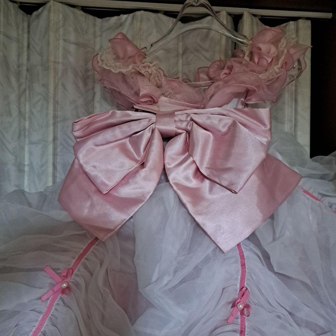 松田聖子３歳１００センチピンク フリルドレス