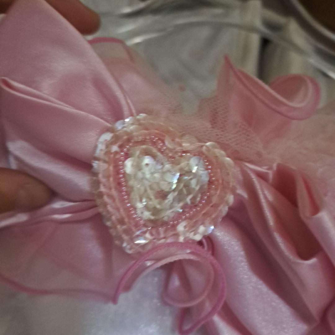 松田聖子３歳１００センチピンク フリルドレス