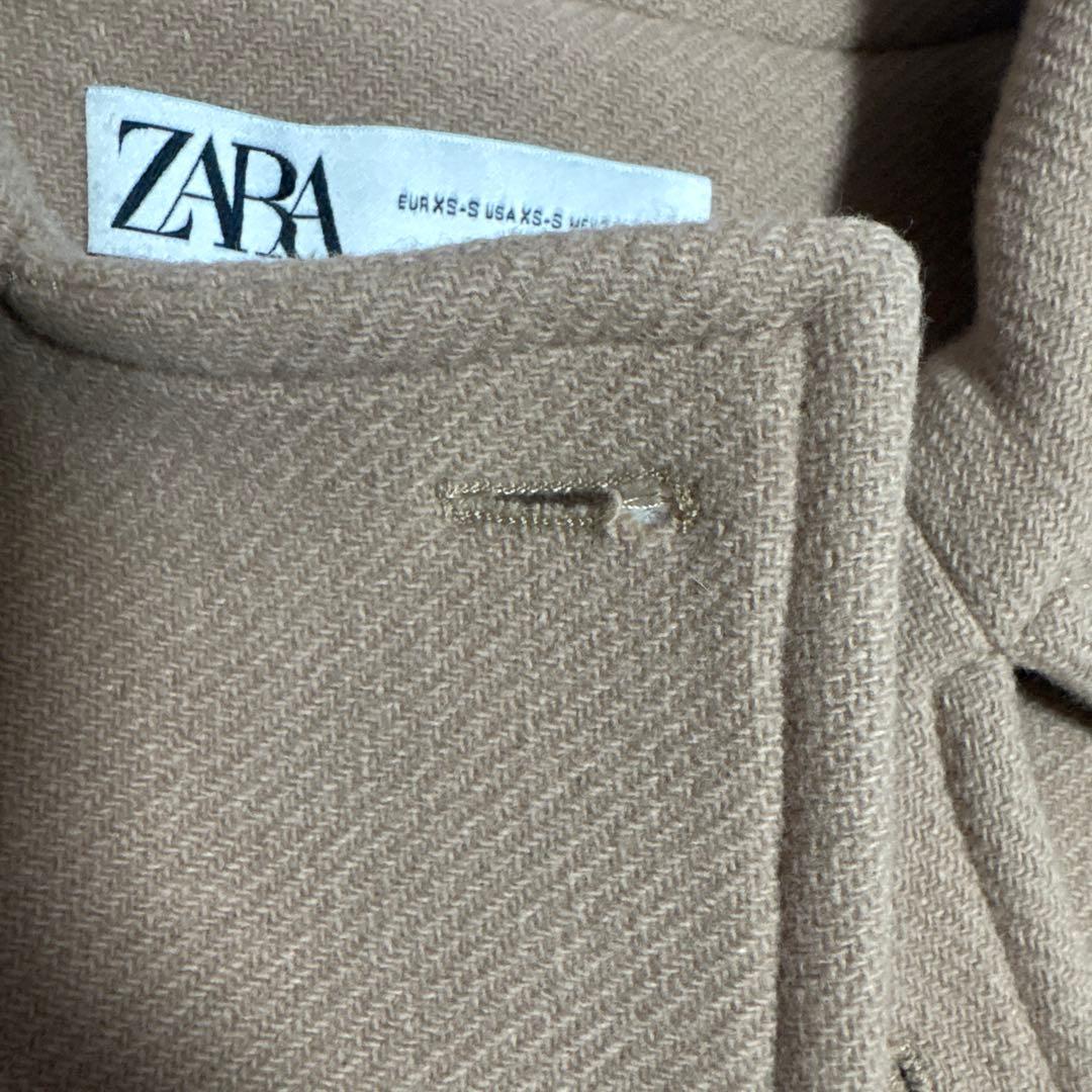 ZARAオーバーサイズショートコート