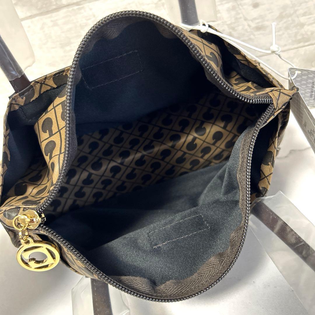 新品未使用　GHERARDINIゲラルディーニ ミニハンドバッグ　ブラウン