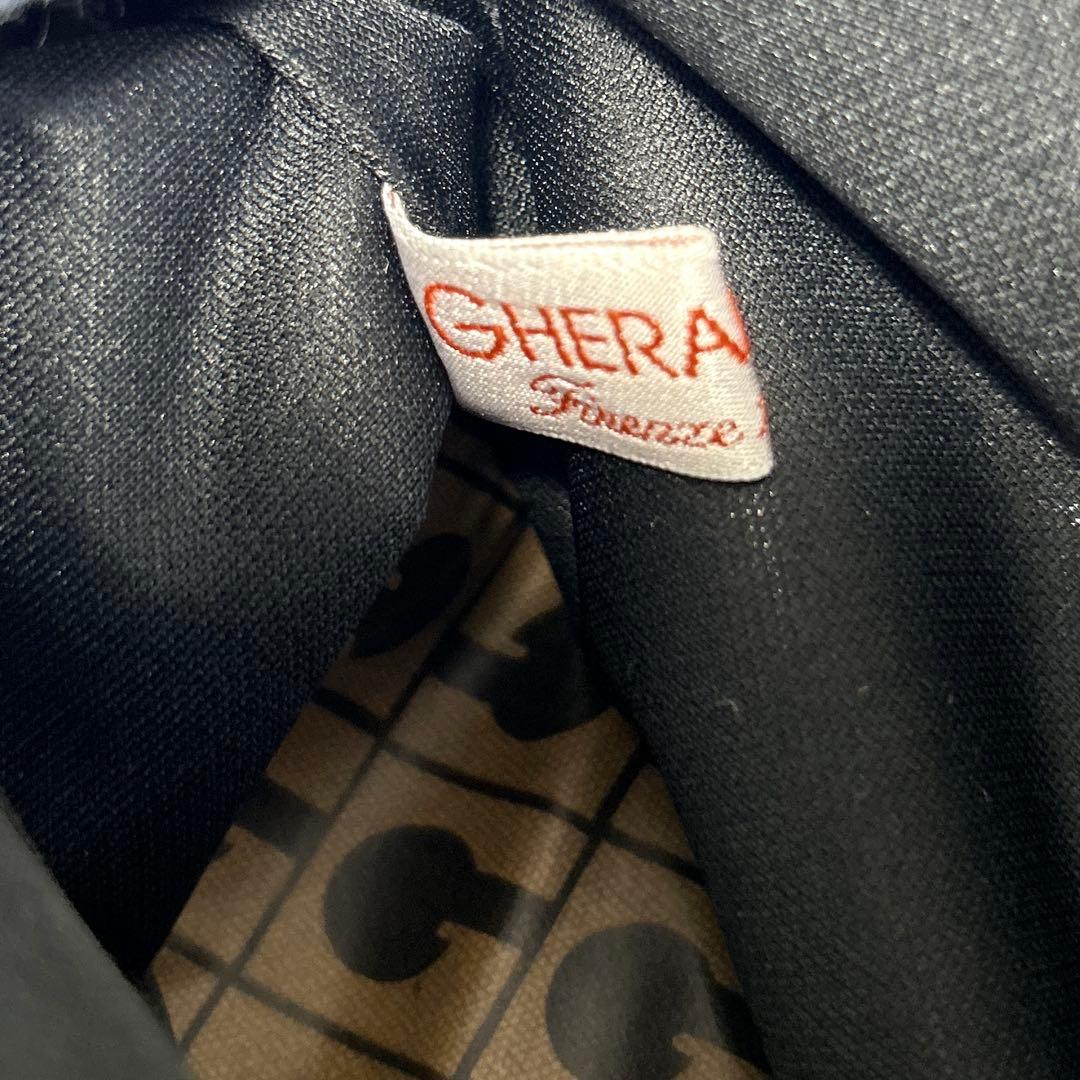 新品未使用　GHERARDINIゲラルディーニ ミニハンドバッグ　ブラウン