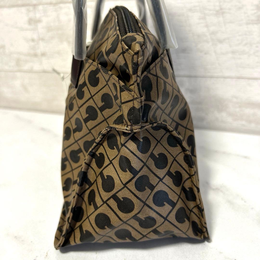 新品未使用　GHERARDINIゲラルディーニ ミニハンドバッグ　ブラウン