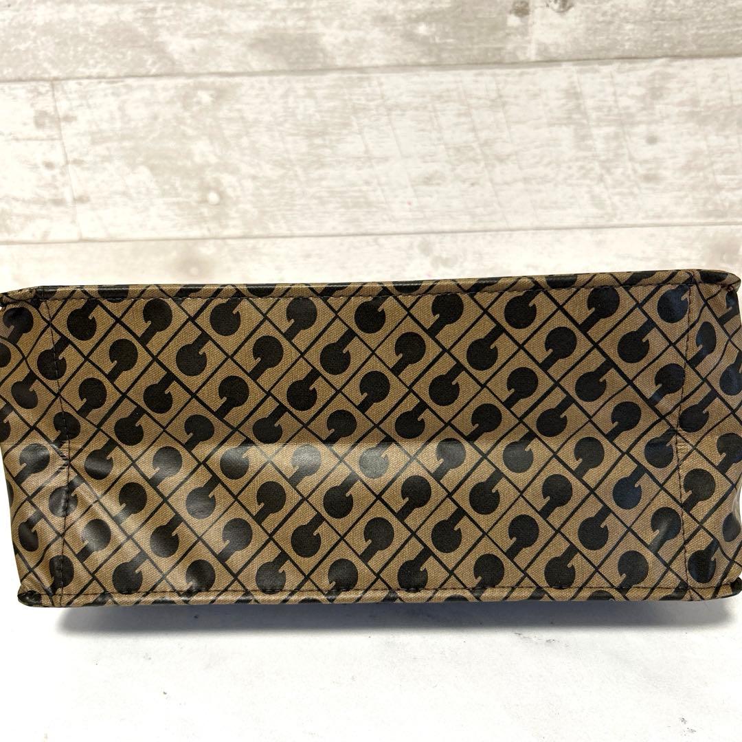 新品未使用　GHERARDINIゲラルディーニ ミニハンドバッグ　ブラウン