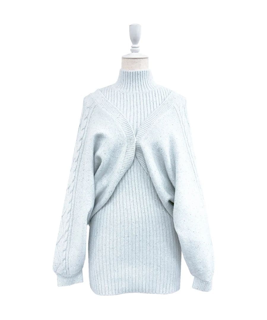 RoseMuse ロゼミューズ グリッター ニットワンピース セット