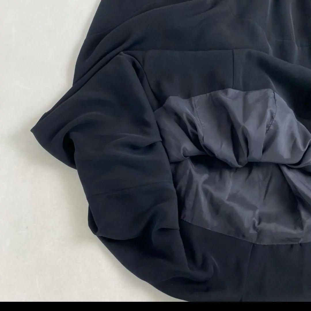 ENFOLD ブラック ロングワンピース 38