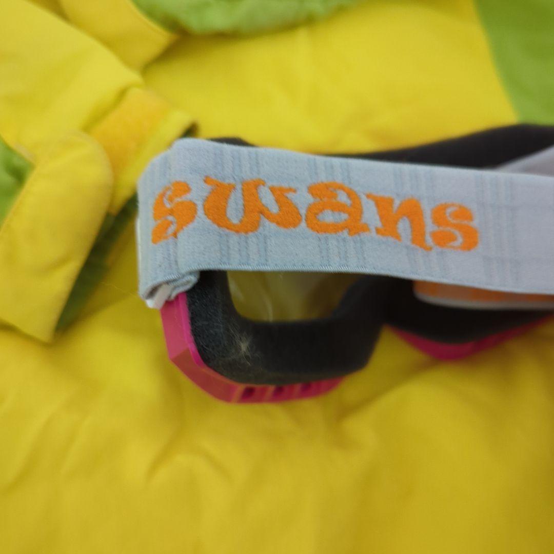 mont-bell 子ども用スキーウェアセット SWANSゴーグル付き