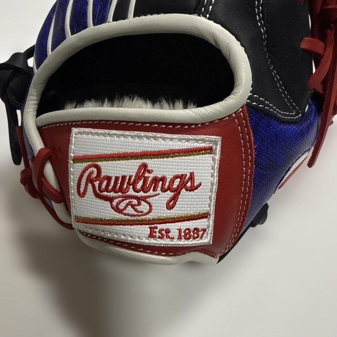 ローリングス 軟式用グラブ 内野手 東京シリーズ MLB ミニチュアグラブ付き