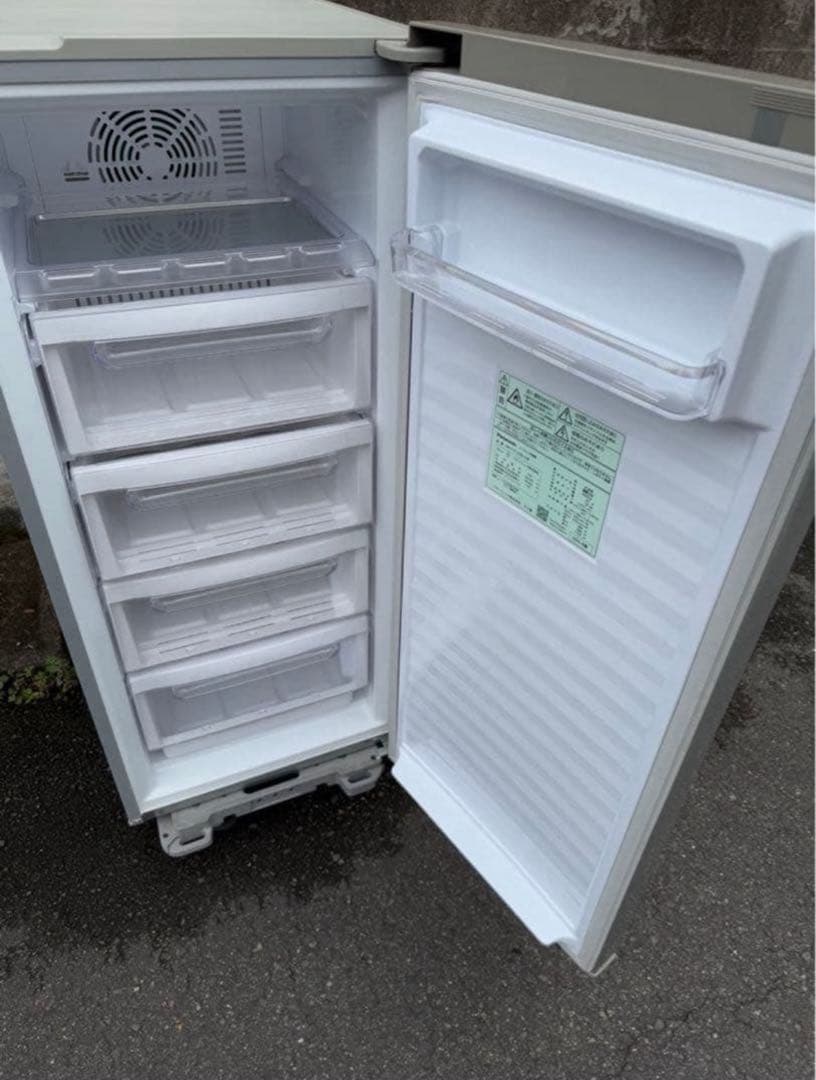 【高年式】2020年式 121L 冷凍庫 パナソニック NR-FZ120B-S