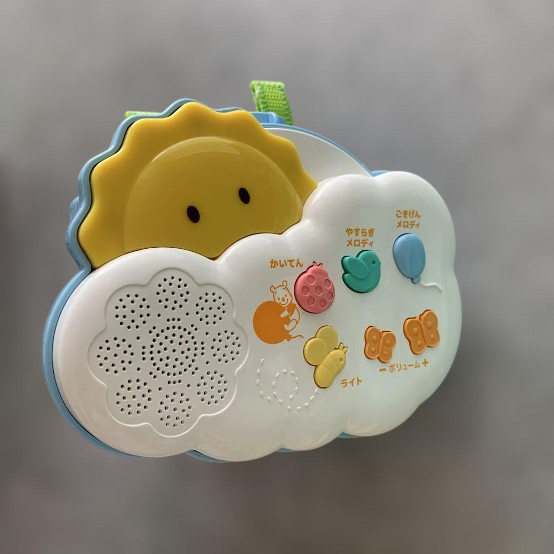 試しのみ✨くまのプーさんプーメリー えらべる回転6wayジムにへんしんメリー