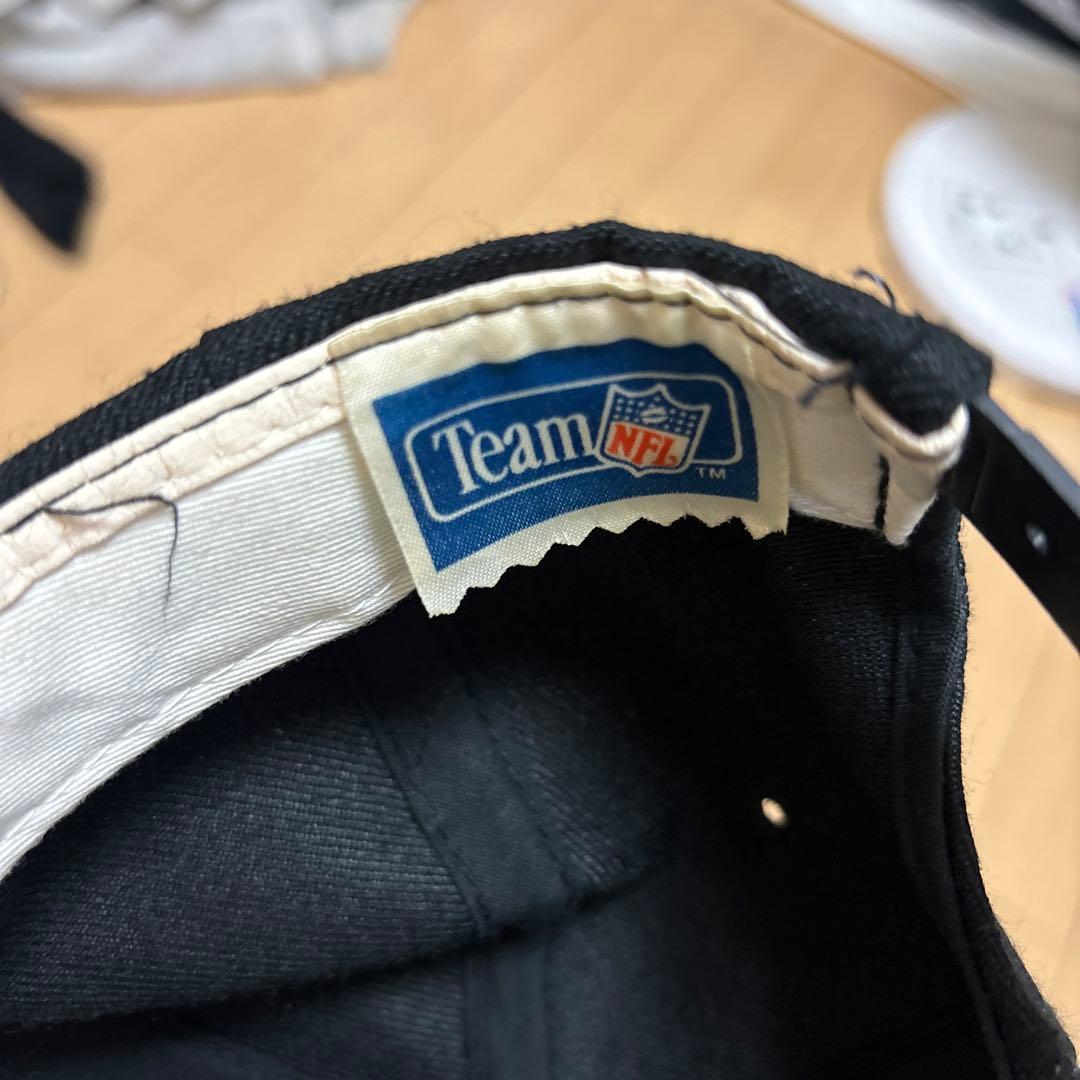 Vintage Los Angeles Raiders キャップ ブラック